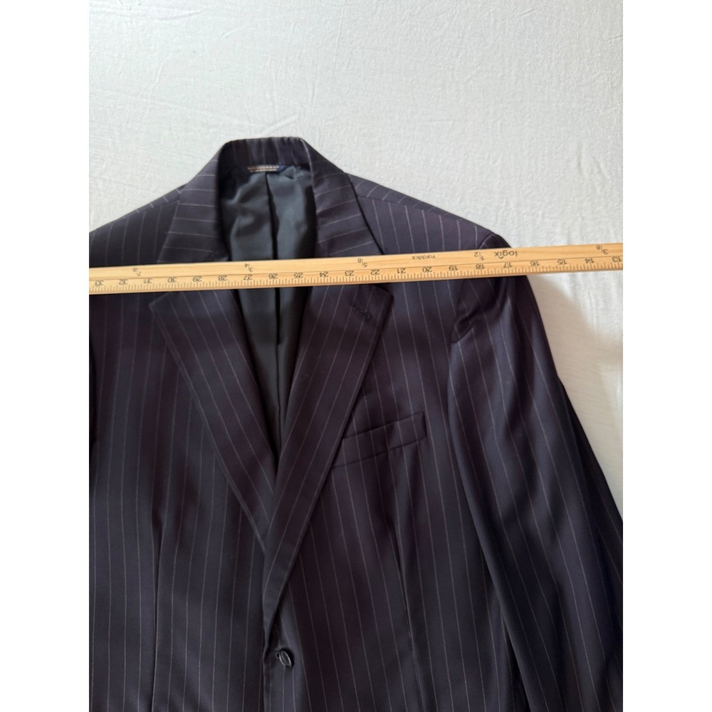Brooks Brothers Golden Fleece 100% Wool Pinstripe Suit Hand Tailored USA - Picture 10 of 16
